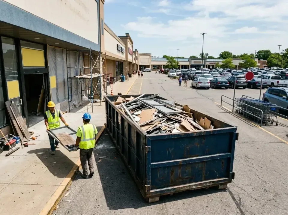 retail-store-renovation-debris-003 — frequently asked questions, Roll-off Dumpster Rentals in Beattystown, NJ